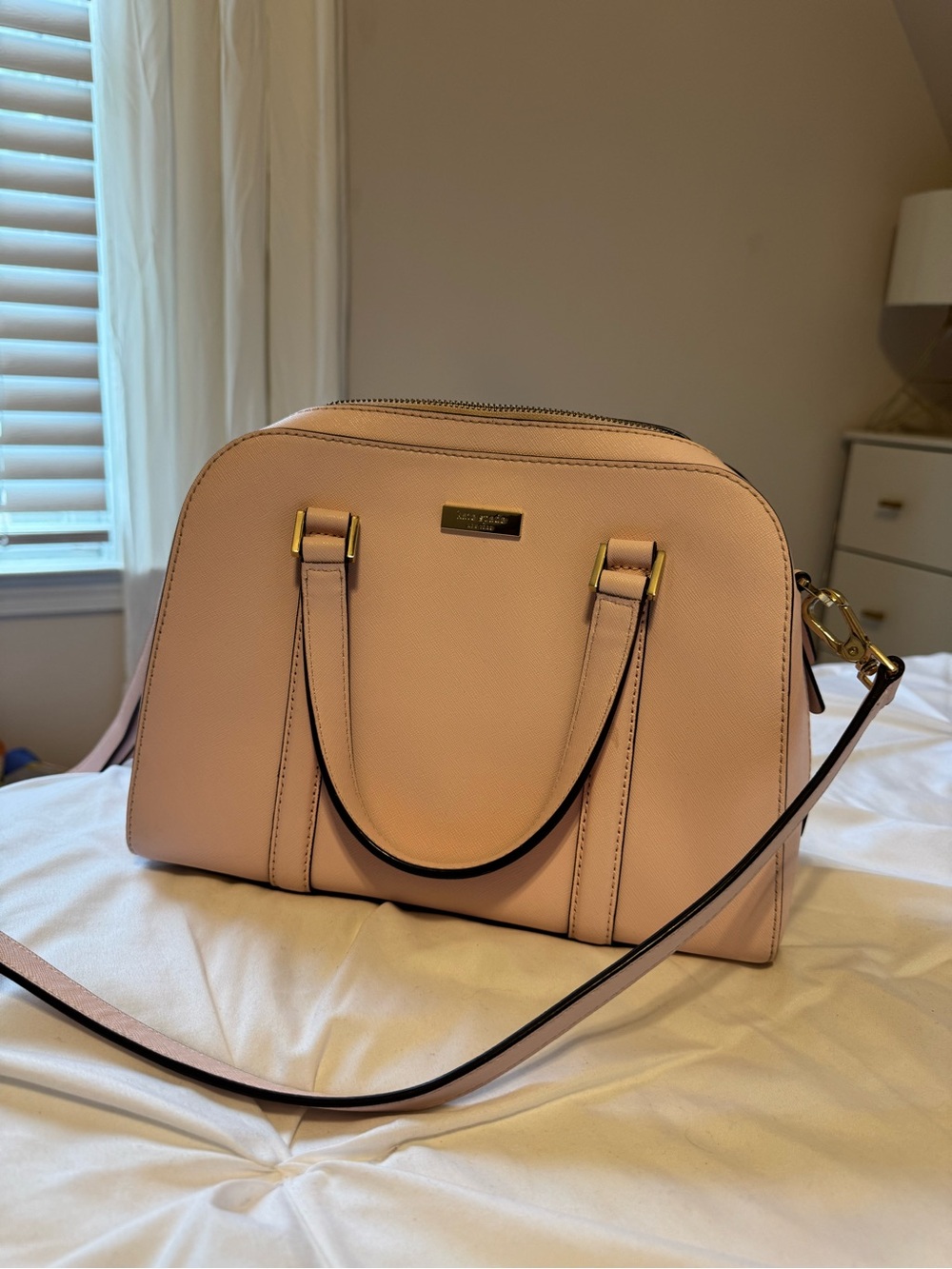 Kate Spade Wellesley Alessa Light Pink Purse